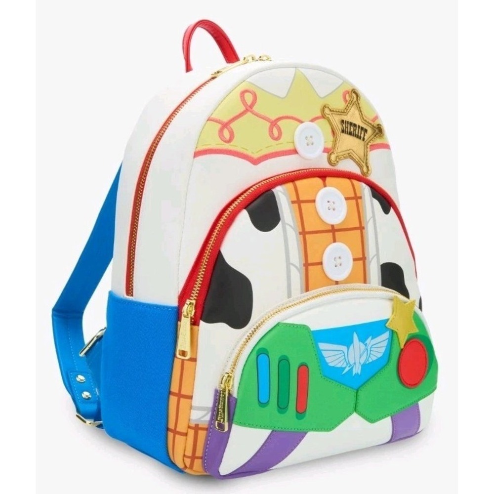 NEW Loungefly Disney Pixar Toy Story 5 Trio Mini Backpack Jessie Woody Buzz